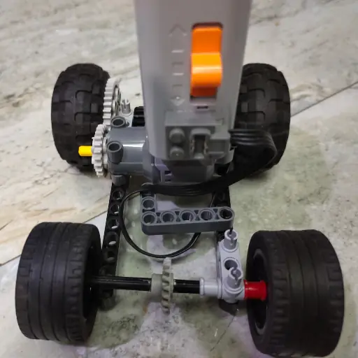 Lego Technic car mechanism