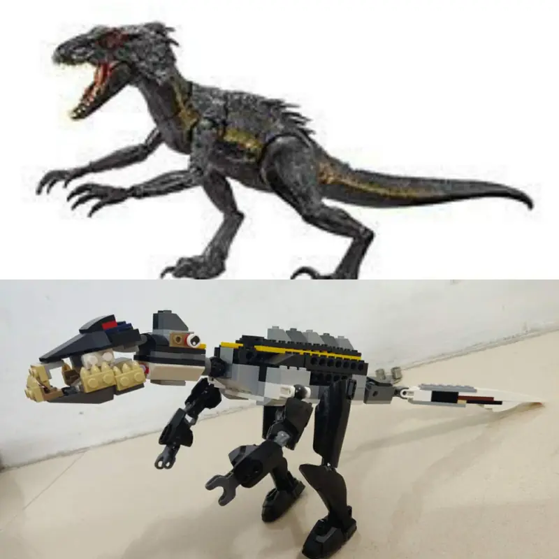 Lego Indoraptor built by Dhairya