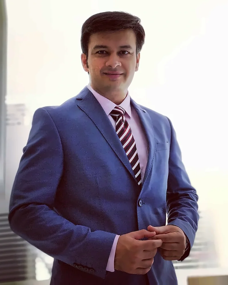 Sony Surana in a business suit — enterprise AI and automation consultant