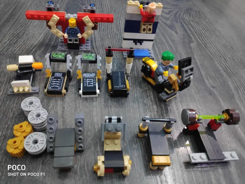 Lego home gym set, a Father’s Day gift