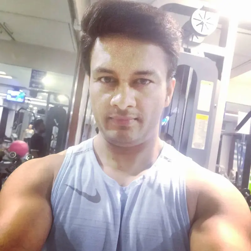 Sony Surana — In the gym