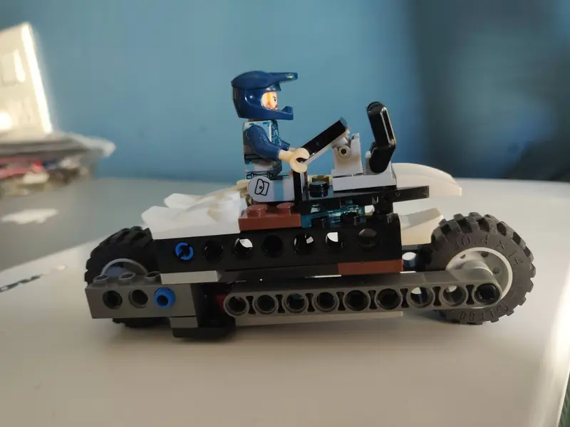 Lego Ninja bike gifted by Dhairya